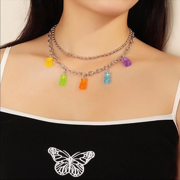 Jewelry - Gummy Bear Charm Necklace